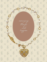 Alana Pearl Heart Necklace