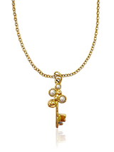 Alana Pearl Key Necklace