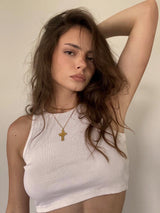 Peace Cross Necklace