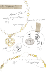 Alana Pearl Heart Necklace