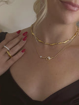 Wave Chain Necklace