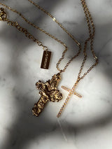 Peace Cross Necklace