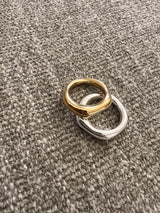 Wave Solid Silver Ring