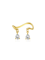 Amelia Double Silver Ring