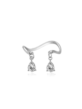 Amelia Double Silver Ring