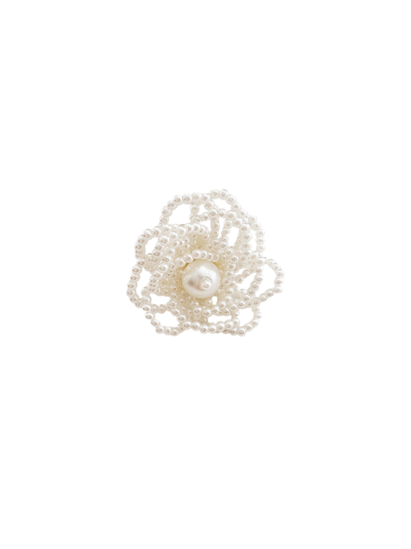 Pearl Flower Charm