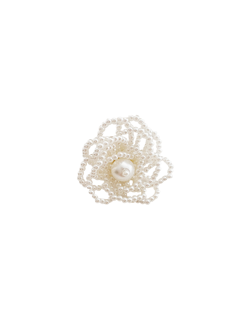 Pearl Flower Charm