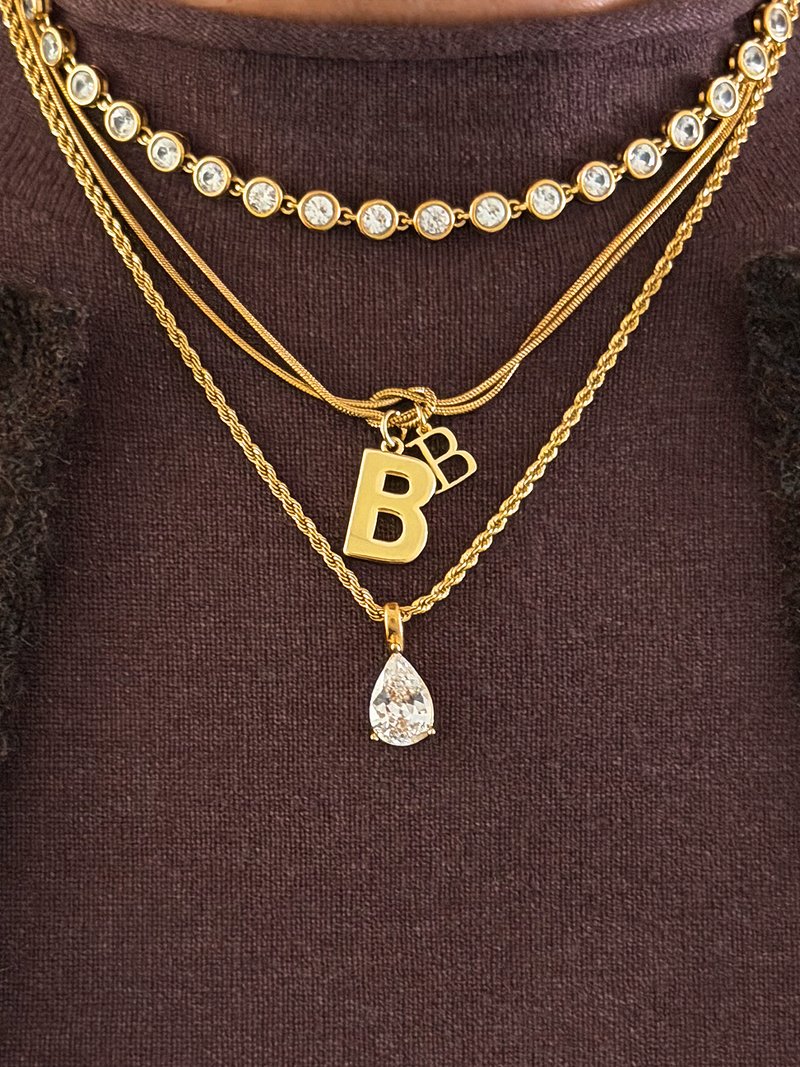Amelia CZstone Necklace