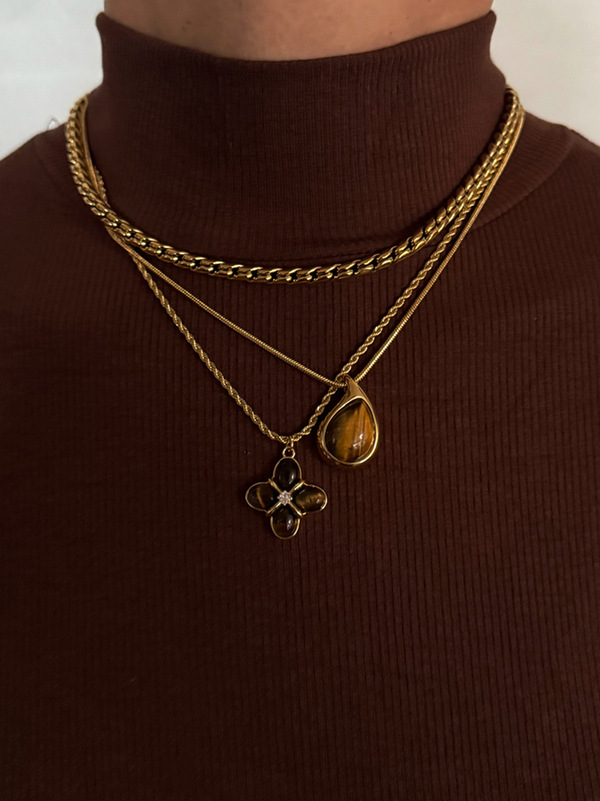 Maia Tigerstone Necklace