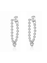 Vera Beaded Silver Earring