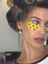 Vera Oval Two Tone Earring