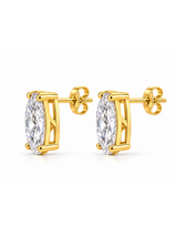 Vera Oval Stud Earring