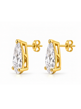 Vera Pear Stud Earring