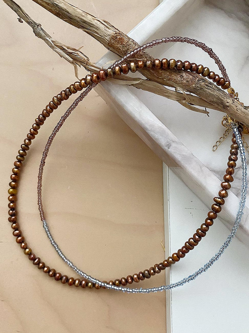Cadi Bronze Necklace