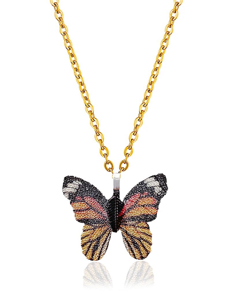 Monarch Butterfly Necklace