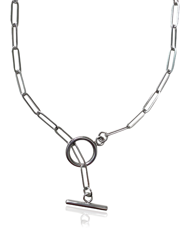 Jane silver necklace