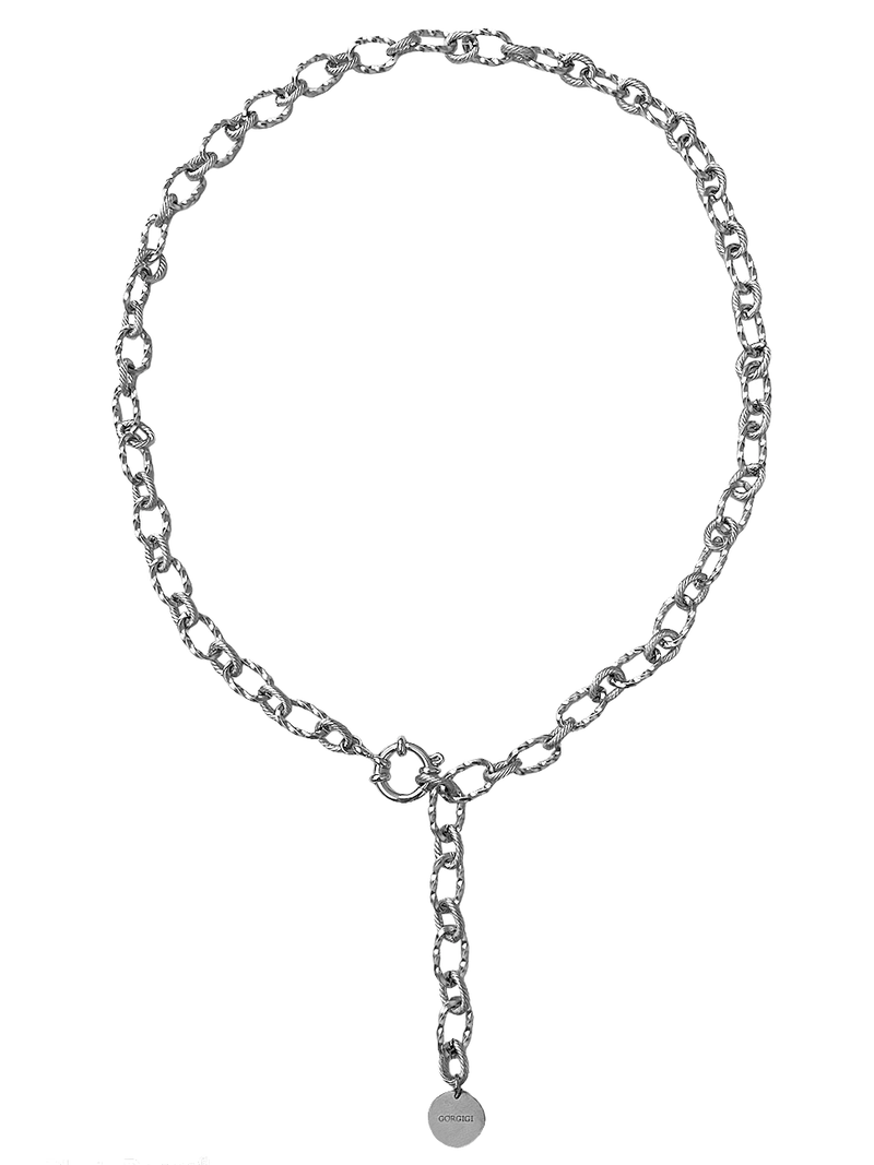 Jade Silver Necklace