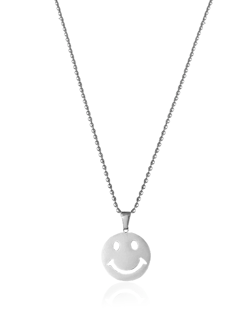 Smile Silver Necklace