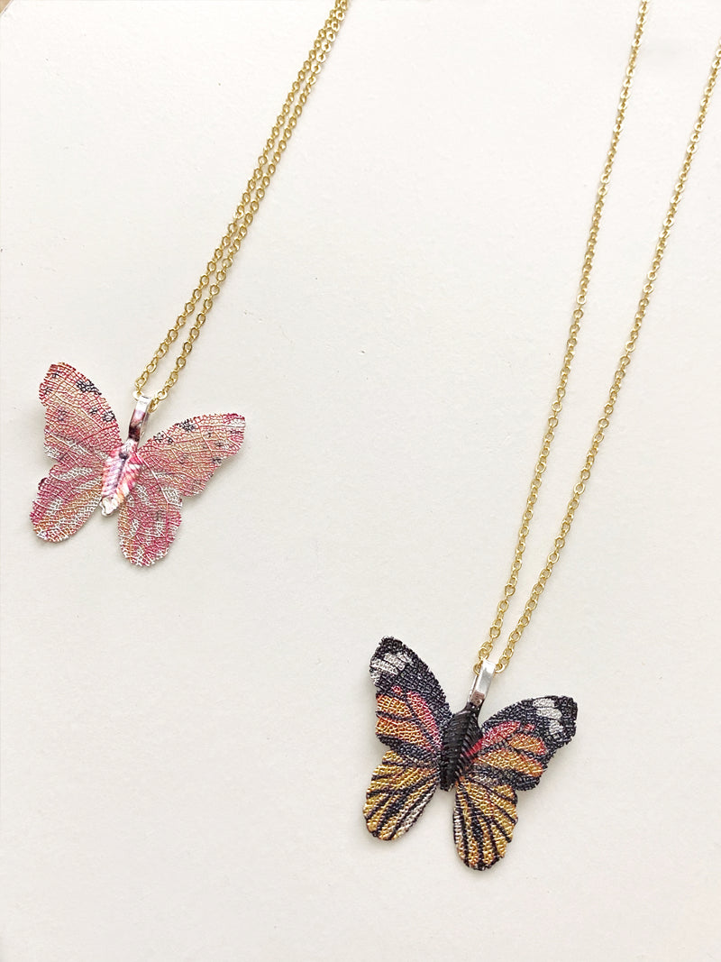 Monarch Butterfly Necklace