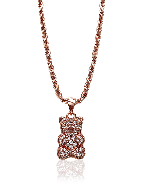 Gorg Rose Gold Stone Bear