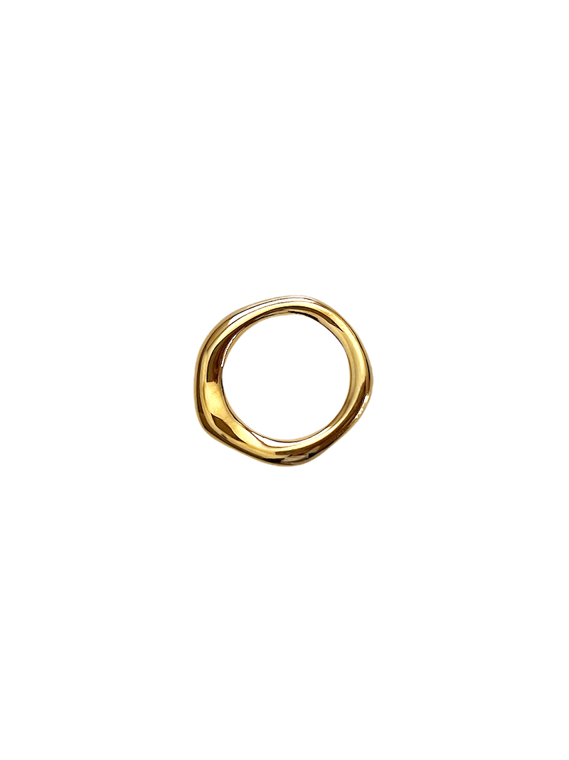 Wave Solid Ring